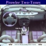 Prowler steering wheel Int Purple Two Tone