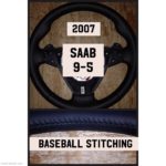 Saab 9 5 2007 Leather Steering Wheel