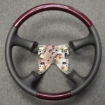 Sport steering wheel GM Carmine Red Painted