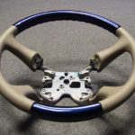 Sport steering wheel GM Indego Blue Med Neutral angle