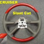 Sport steering wheel PT Cruiser Red slant cut