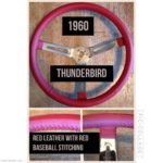 Thunderbird 1960 Leather Steering Wheel