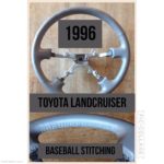 Toyota Land Cruiser 1996 Leather Steering Wheel A