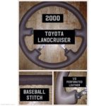 Toyota Land Cruiser 2000 Leather Steering Wheel