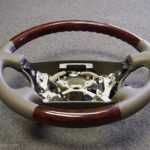 Toyota Land Cruiser steering wheel Burl 95 99 angle