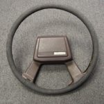 Toyota Supra steering wheel Before