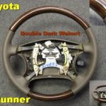 Toyota steering wheel Double Dard walnut Burl PG