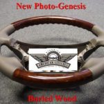 Toyota steering wheel Photo Genesis Burl Wood