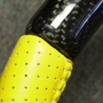 Yellow Perf and Carbon Fiber Up Close