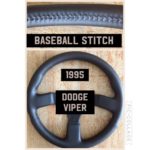 dodge viper 1995 leather steering wheel restoration
