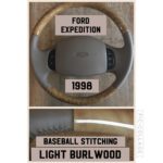 ford expedition 1998 wood leather steering wheel upgrade