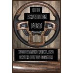 ford expedition 2018 steering wheel wood leather steering wheel