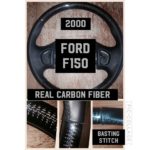 ford f150 2000 carbon fiber leather steering wheel 1