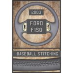 ford f150 2003 leather steering wheel cover restoration