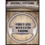 ford f250 leather steering wheel cover restoration extra padding