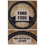 ford f250 leather steering wheel restoration 2