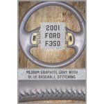 ford f350 2001 leather steering wheel cover restoration