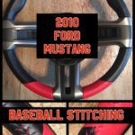 ford mustang 2010 leather steering wheel cover restoration 1