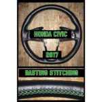 honda civic 2017 leather steering wheel cover restoration