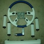 hummer carbon fiber vinyl steering wheel