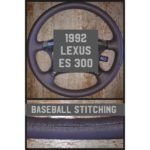 lexus es300 1992 leather steering wheel restoration