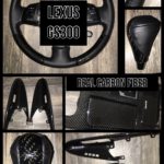 lexus gs300 carbon fiber trim steering wheel interior 1