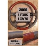 lexus lx470 2000 leather steering wheel restoration
