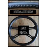 mazda 1982 leather steering wheel cover restoration