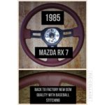 mazda rx7 1985 leather steering wheel repair restoration