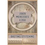 mercedes e350 2009 leather steering wheel cover restoration