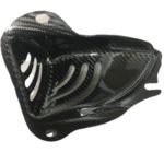 Custom molded carbon fiber Side Air Intake Vent Set that fits all Tesla Roadsters as well as the Lotus Elise