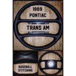 pontiac trans am 1989 leather steering wheel restoration 1