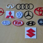 3d printed car logos
