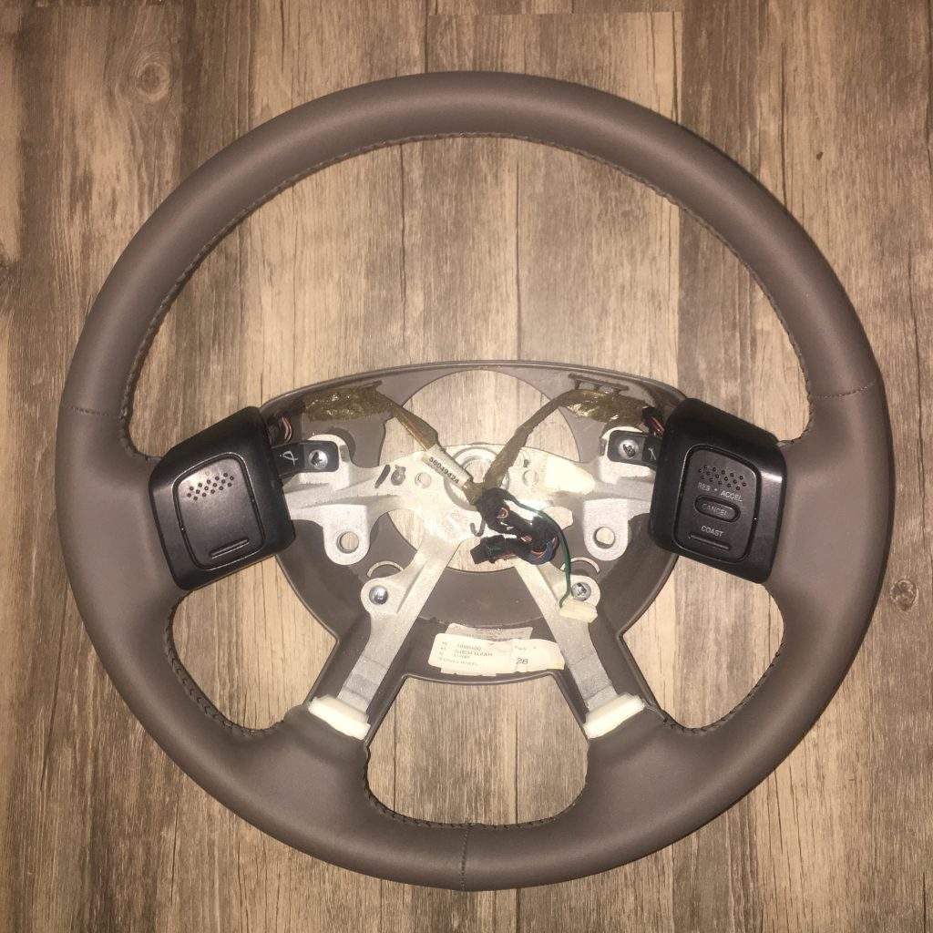 Dodge Nitro Leather Steering Wheel Repair Carter. — Craft Customs