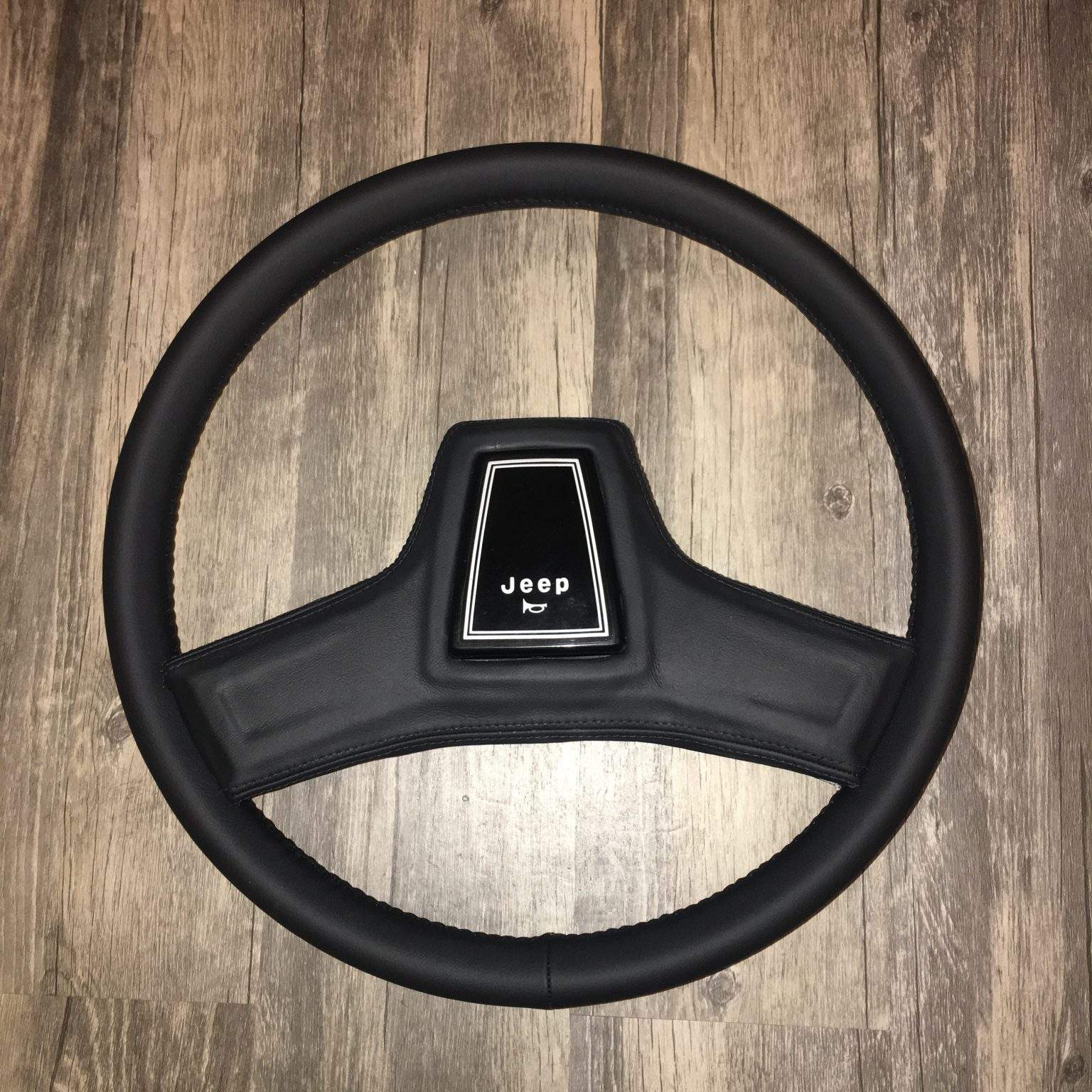 Jeep Cherokee Leather Steering Wheel Repair Craft Customs