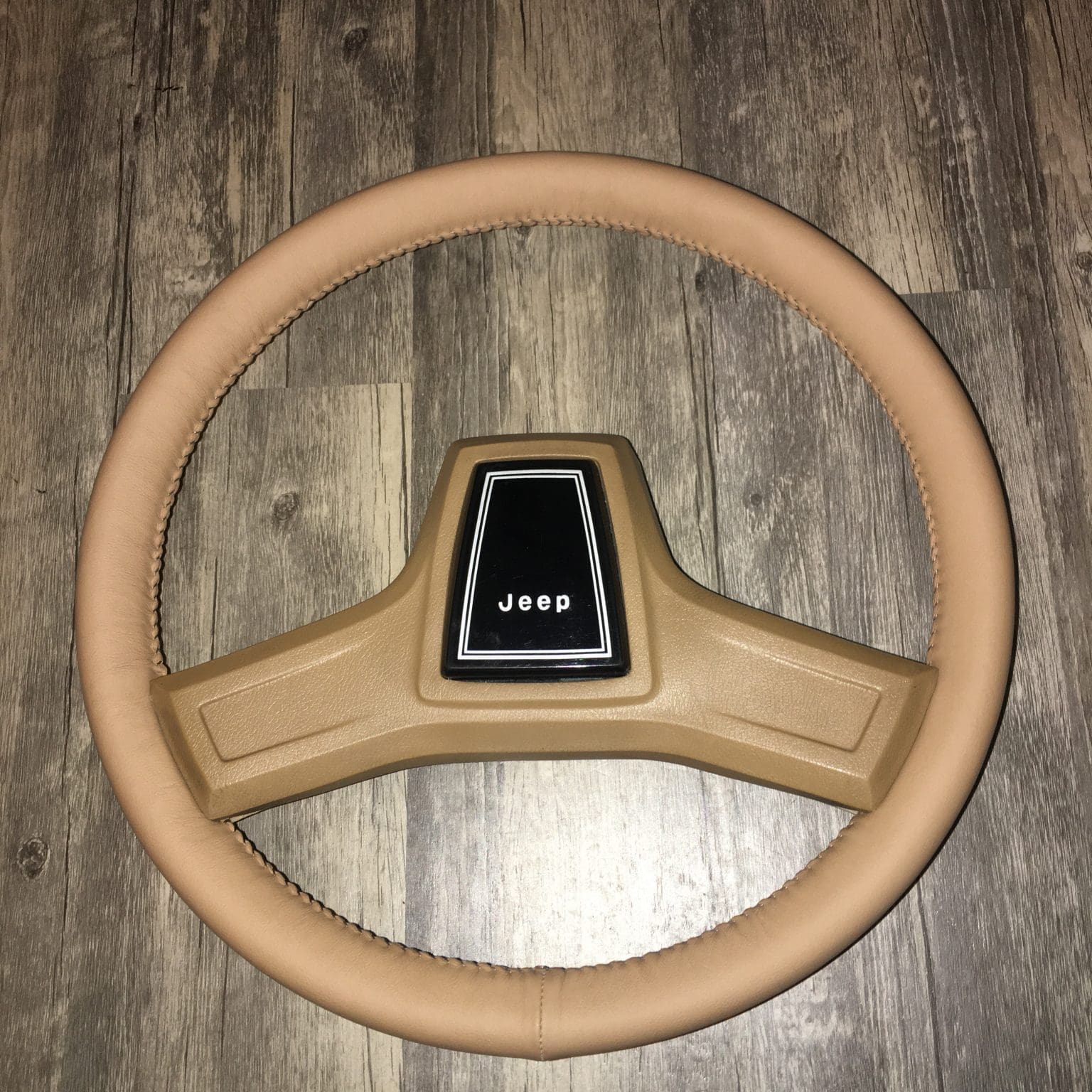 Jeep Cherokee Leather Steering Wheel Repair Craft Customs