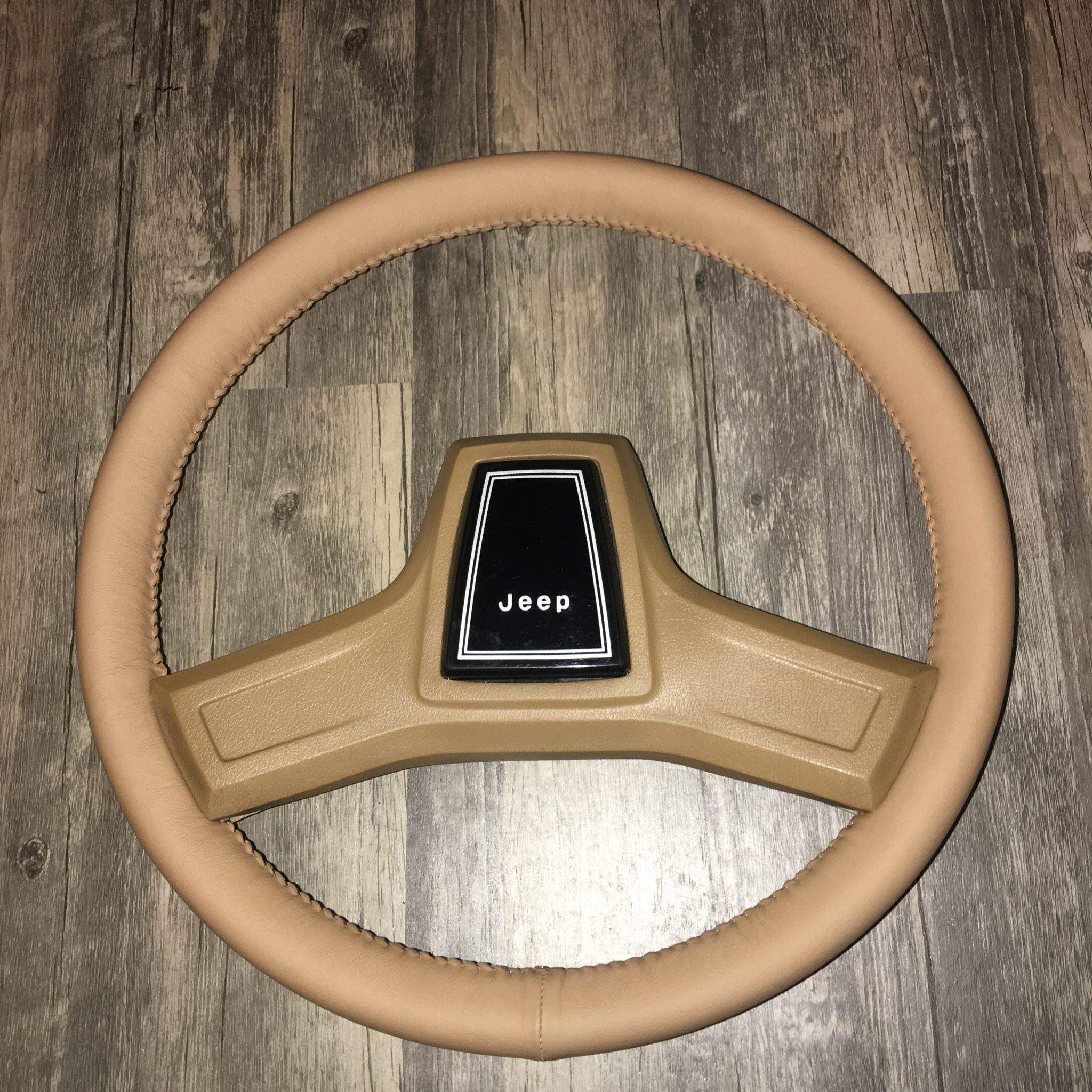 Jeep Cherokee Leather Steering Wheel Repair Craft Customs