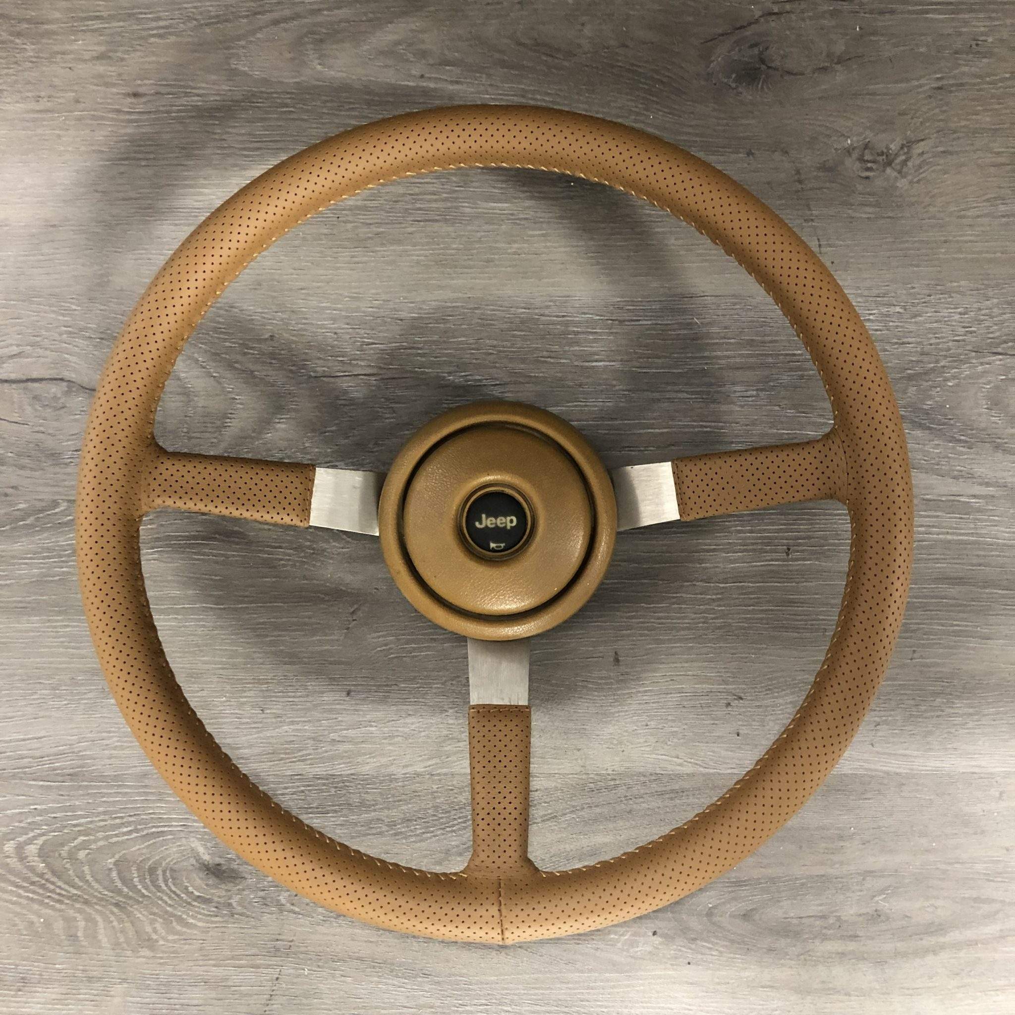 Jeep Cherokee Leather Steering Wheel Repair Craft Customs