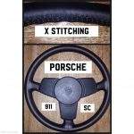Porsche 911 SC Leather Steering Wheel