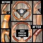 Porsche Steering Wheel Restore 261