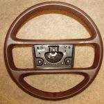 Porsche steering wheel Brown