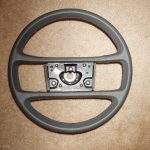 Porsche steering wheel Gray