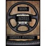 acura 2004 leather steering wheel cover restoration 1