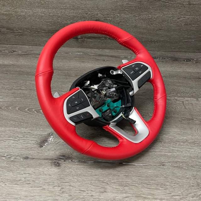 Wow that's a red steering wheel! Craft Customs
