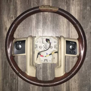Ford F150 2010 King Ranch Steering Wheel Before