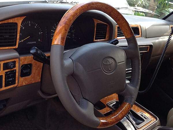 toyota truck steering wheel restored