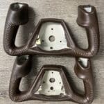 Beechcraft Airplane Yoke in New King Ranch Brown Leather P6153