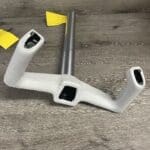 Piper Navajo Airplane Yoke in New Gray Leather P0840