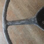 Bentley 1956 Steering Wheel Classic Restored to New BEFORE P0688