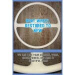 Boat Steering Wheel Classic Restored to New P9107